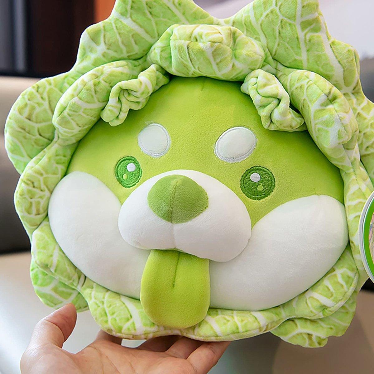 Vegetable Elf Cabbage Dog Pillow Plush Toy - Pretty Little Wish.com