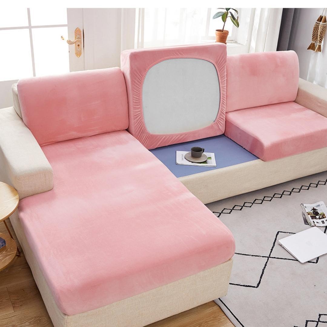 REVAMP YOUR LIVING ROOM Velvet Sofa Covers - Pretty Little Wish.com